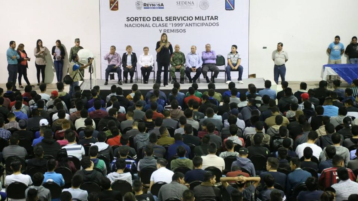 Alcaldesa asiste al Sorteo del Servicio Militar Nacional