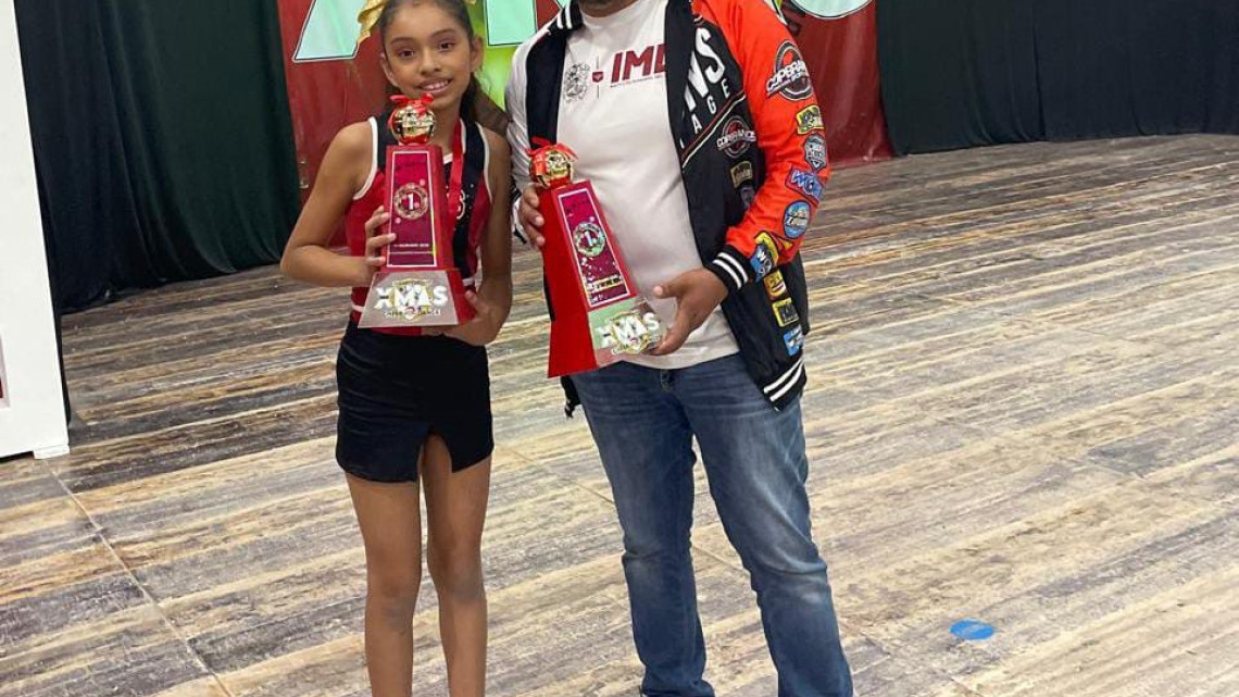 Brillan gimnastas en competencia regional con el apoyo de Carlos Peña Ortiz