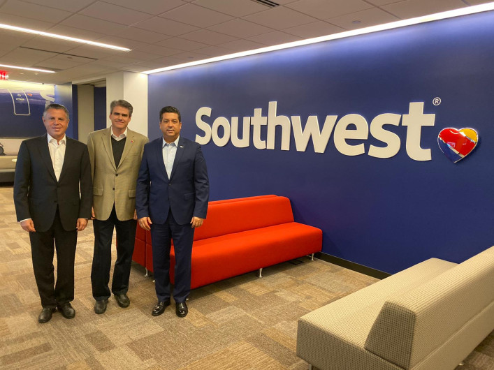 Conectividad aérea con Dallas, fortalece desarrollo de Tampico: Chucho Nader