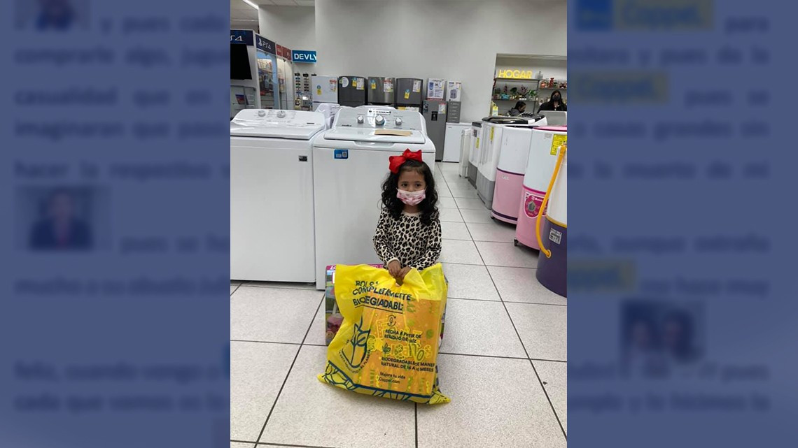Niña de Ciudad Juárez pide fiesta con temática de Coppel