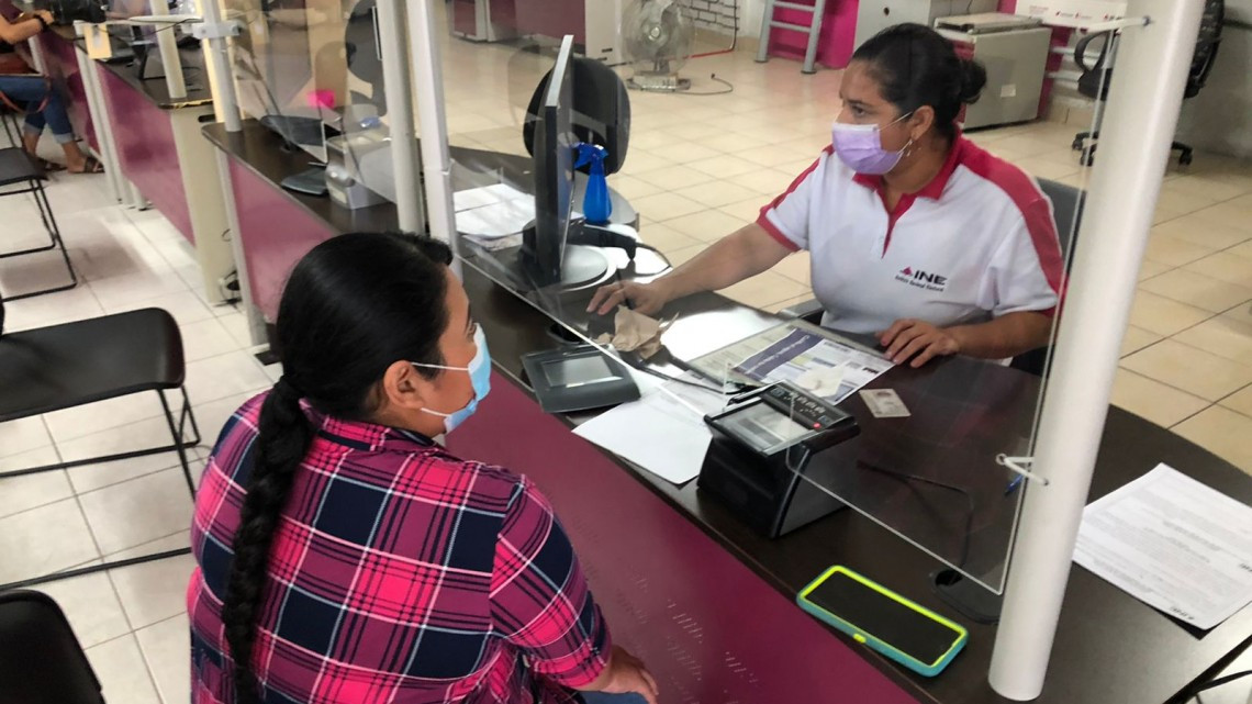 INE en Nuevo Laredo trabaja a su máxima capacidad atiende a 2 mil 500 personas por semana 