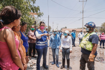 Ayuda municipio a familias damnificadas por las lluvias