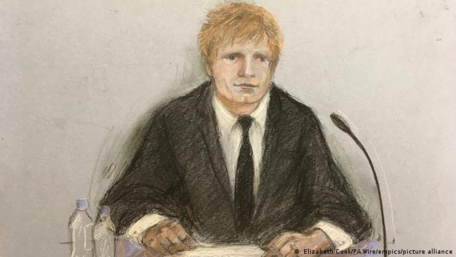 Un jurado absuelve a Ed Sheeran por la acusación de plagio a Marvin Gaye