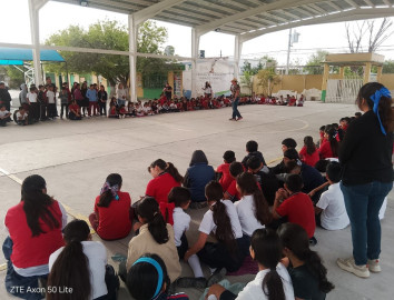 Lleva Dirección de Arte y Cultura `Cuentos para Sanar´ a la Escuela Primaria Ignacio Ramírez