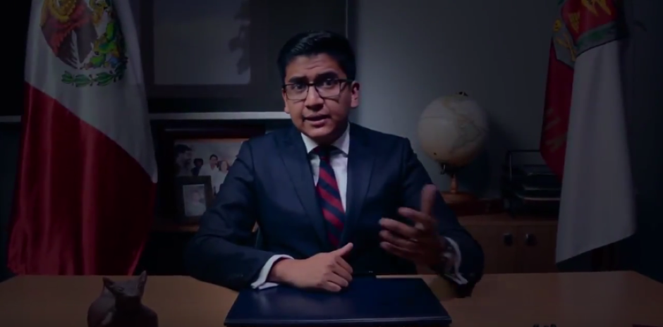 Plagia ex alcalde mensaje de serie 'House of Cards'