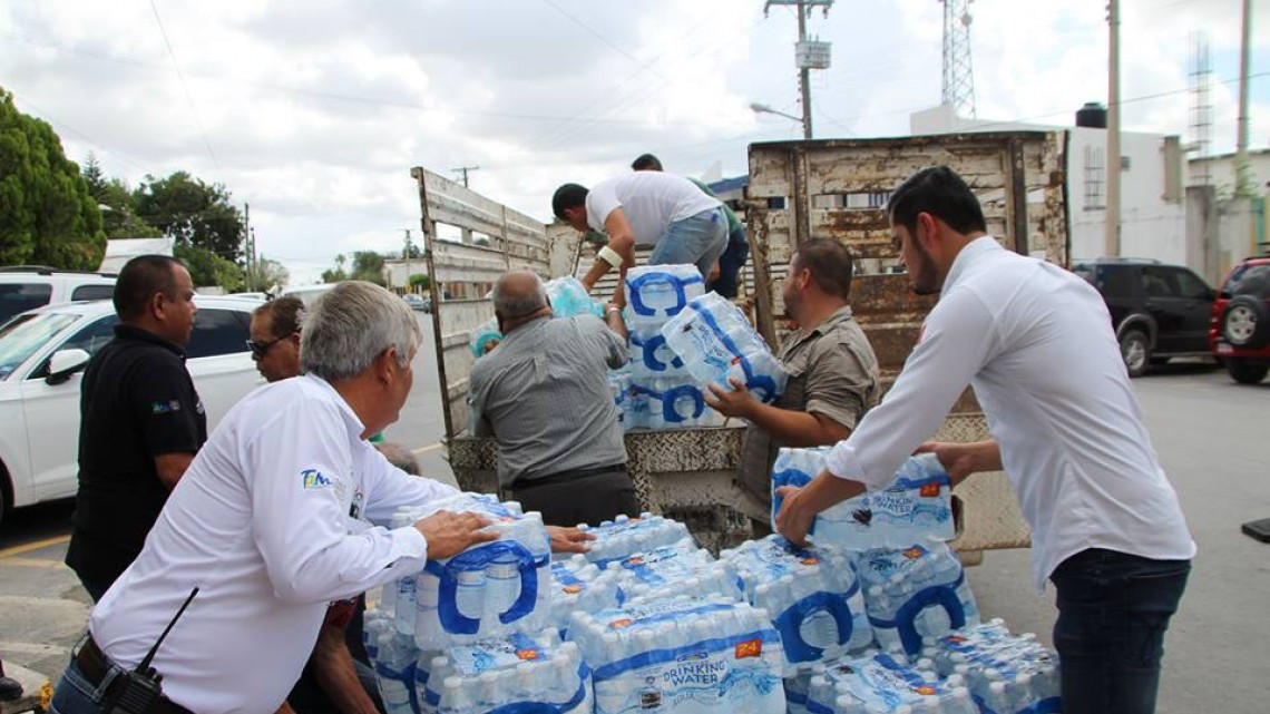 Centro de acopio en DIF Río Bravo comienza a recibir aportaciones