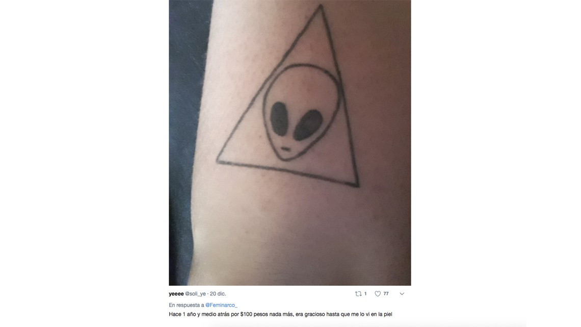 Tatuajes vergonzosos pero graciosos 