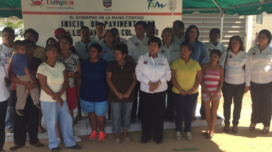 Arrancan obra de pavimentación superior a los 2.8 mdp en la México