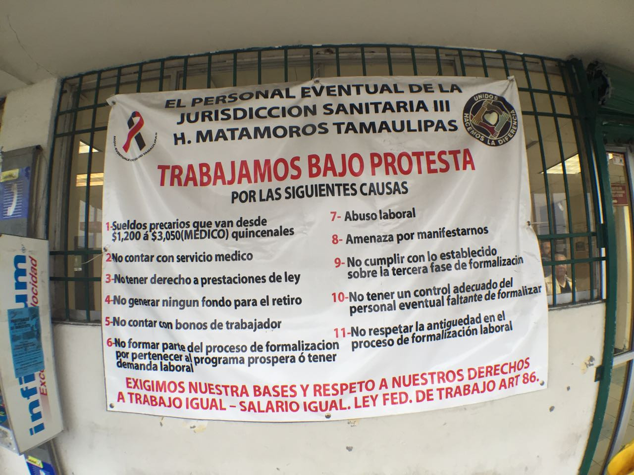 Estalla conflicto en la jurisdicción sanitaria