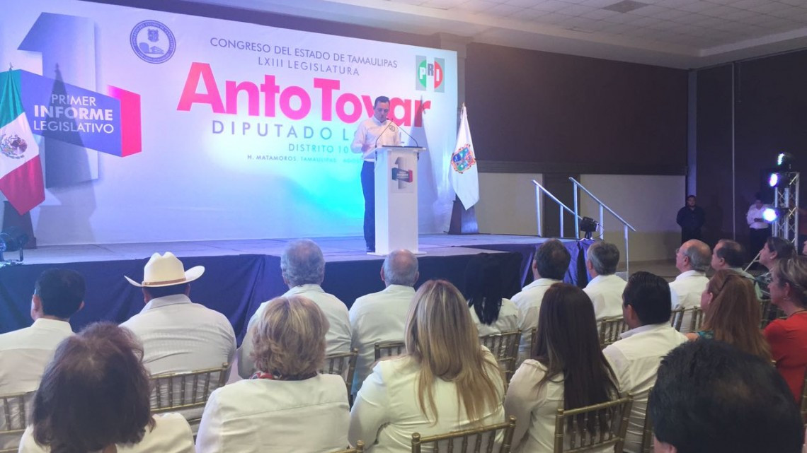 Anto Tovar le cumple al distrito X 