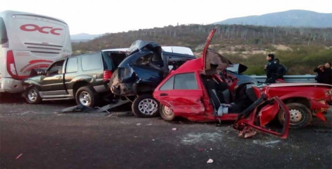 2 muertos en autopista Oaxaca-Cuacnopalan tras choque
