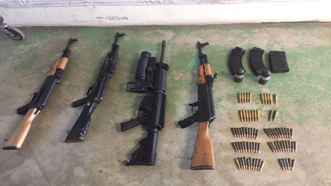 SSP asegura armas de calibre alto 