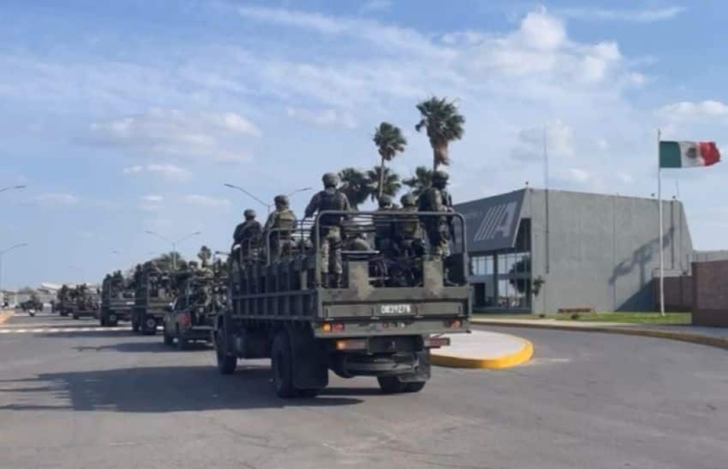 Arriban a Nuevo Laredo más de 200 elementos de la SEDENA 