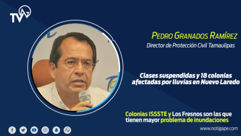 Inundaciones en 18 colonias de Nuevo Laredo: PC