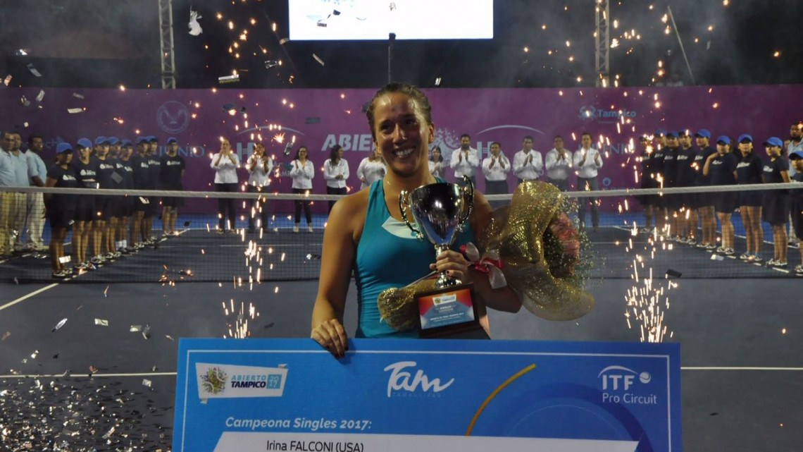La nueva reina del Abierto Tampico: Irina Falconi