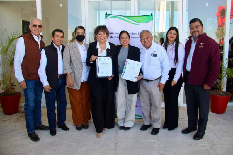 Reconoce Derechos Humanos a la Academia Social de Valores de SEBIEN