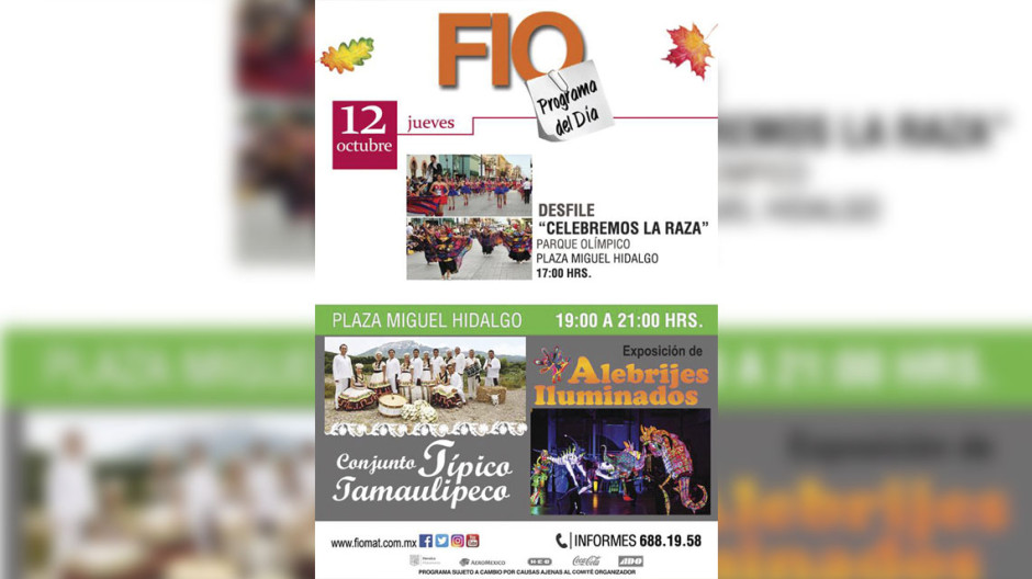 Invitan a desfile por el "Día de la Raza"