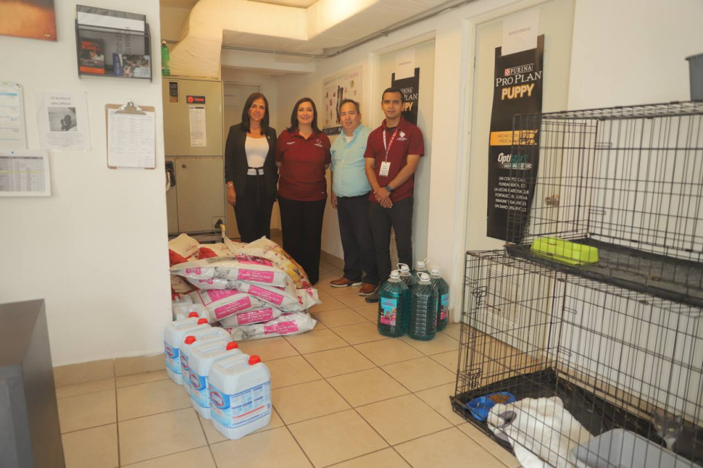 Index realizó donación de productos de limpieza y alimentos a CONUSA