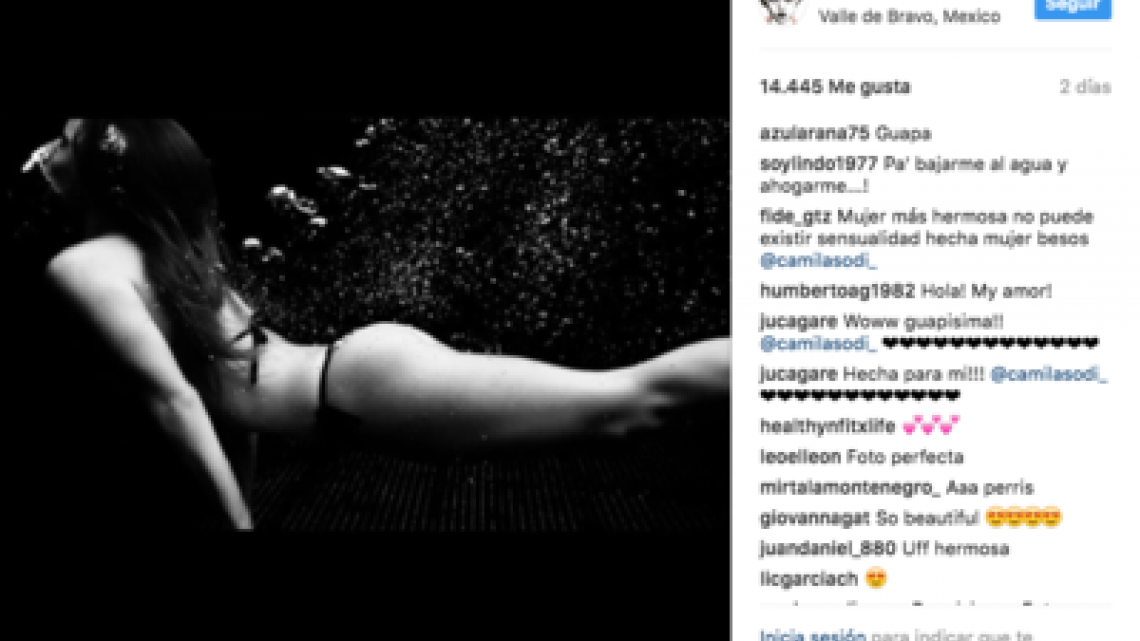 Camila Sodi enciende Instagram con sensuales fotos