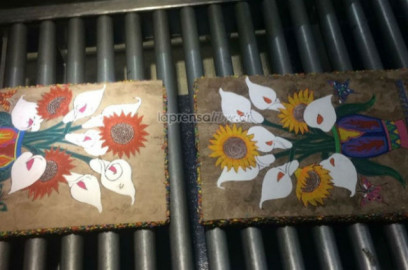 Detienen a hombre que portaba cuadros con mariguana