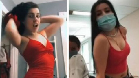 Joven asegura que le crecieron los senos por vacuna covid-19