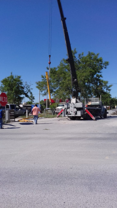 Municipio de Reynosa aplica mantenimiento a semáforos y señales viales