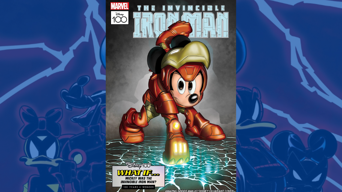 Marvel Comics lanza portadas con Mickey Mouse por 100 aniversario