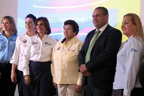 Asiste alcaldesa a evento Reto TAM 2017