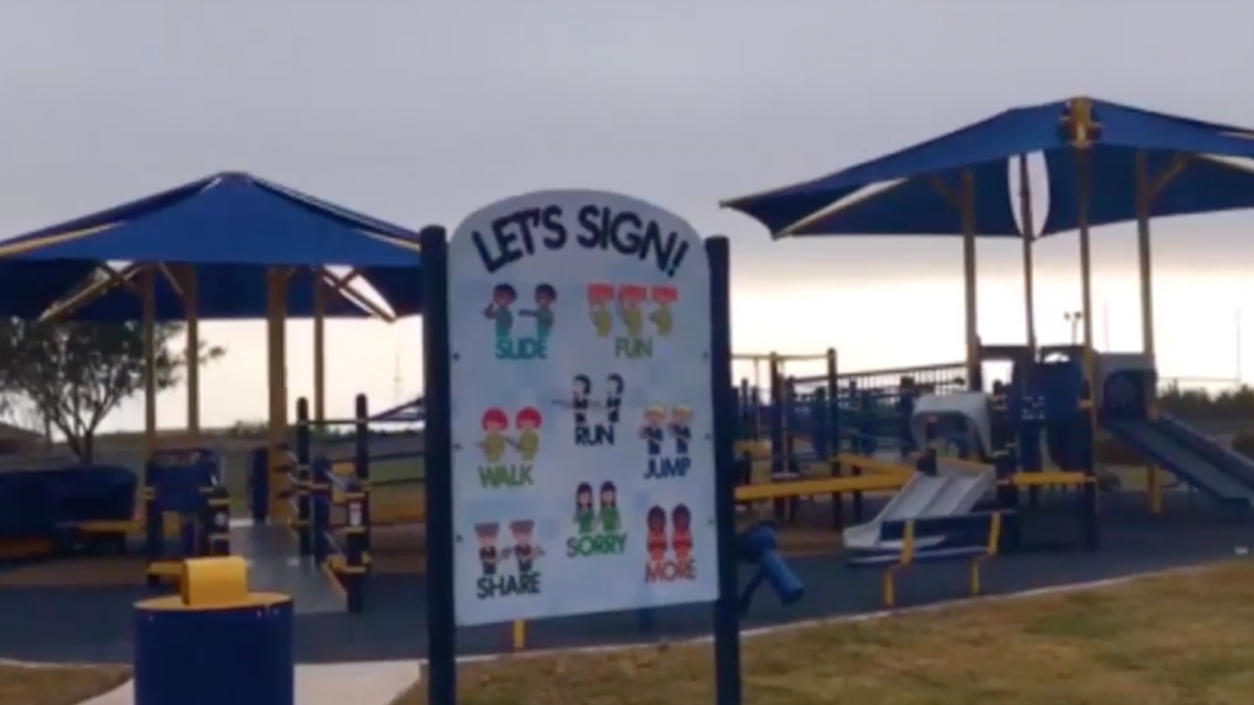 Se inauguró el primer parque inclusivo en el condado Hidalgo