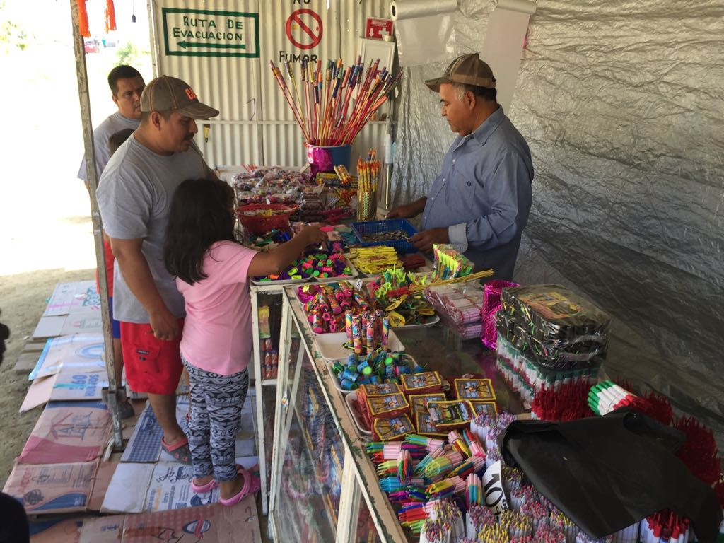 La Sedena otorgó sólo un permiso para la venta de cohetones en Altamira