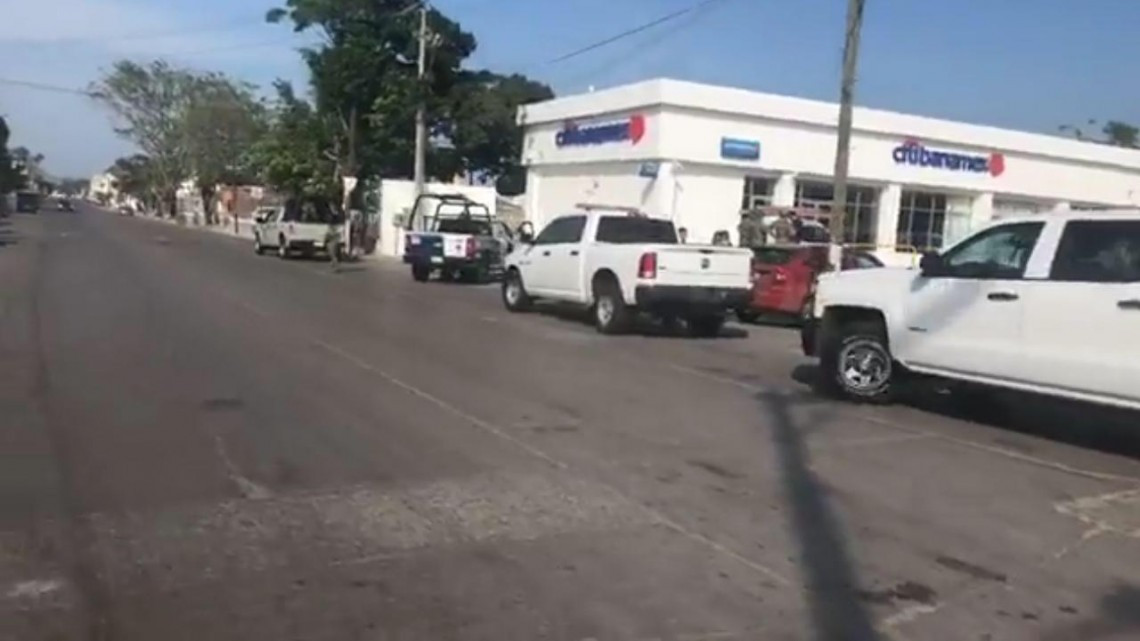 Asaltan CitiBanamex Miramar en Ciudad Madero