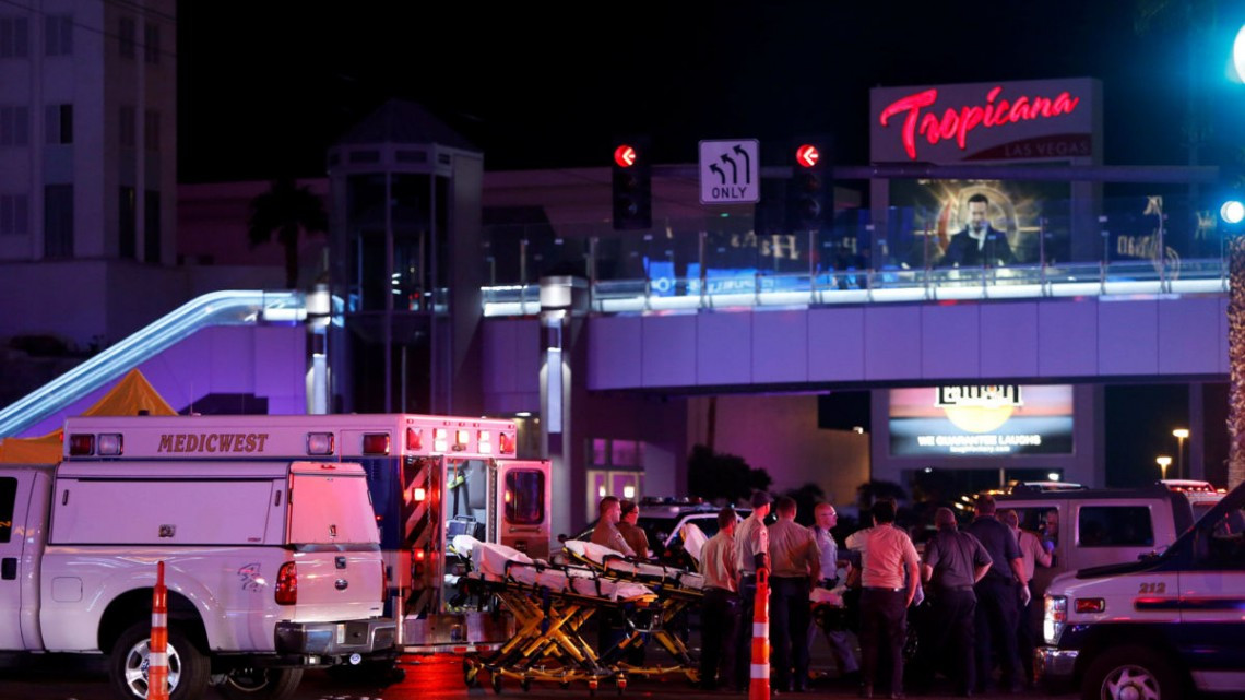 Al menos 58 muertos y 515 heridos tras tiroteo en Las Vegas