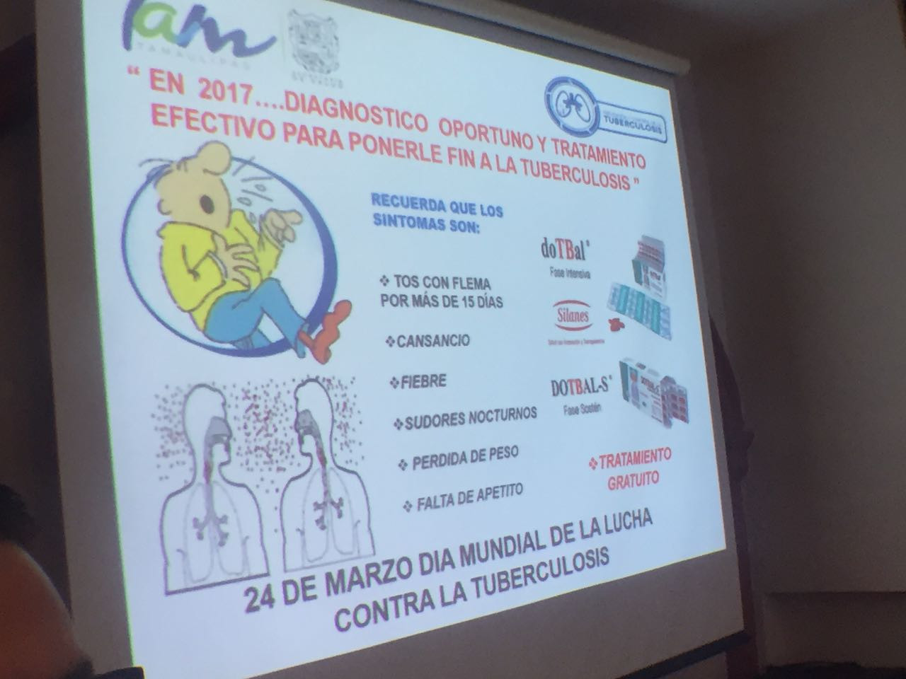 Tuberculosis mató en 2016 a siete personas en Sur de Tamaulipas