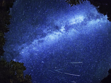 Hoy podrás ver la última lluvia de estrellas del año