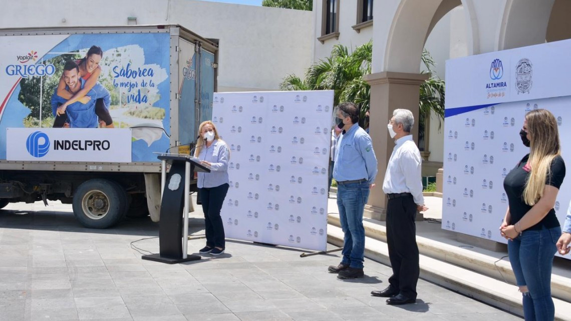 Gobierno de Altamira e iniciativa privada suman esfuerzos en beneficio de sectores vulnerables