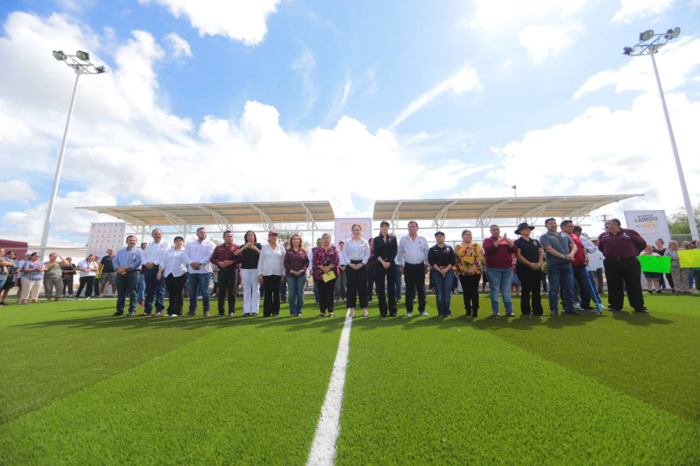 Rescatan y rehabilitan espacio deportivo en Las Torres 