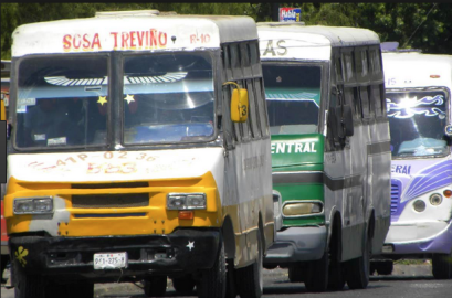 Transporte público a la baja en periodo vacacional