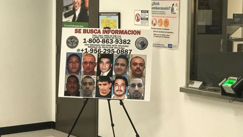 Colocan lista de los más buscados en accesos internacionales