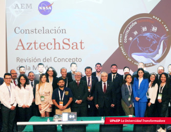 Proyecto mexicano “Constelación AZTECHSAT” concluye Primera Fase y es reconocido por NASA