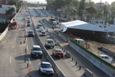 Abren en el Paso Exprés dos carriles para vehículos ligeros y autobuses