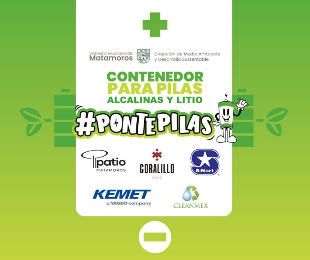Instalan centros de acopio para recolección de pilas alcalinas y de litio
