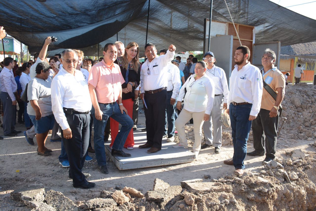 Pavimentará Gobierno de Maki la calle 20 de Noviembre en Fraccionamiento Reynosa