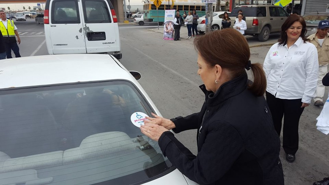 Realizan actividades del programa "Yo respeto su espacio"
