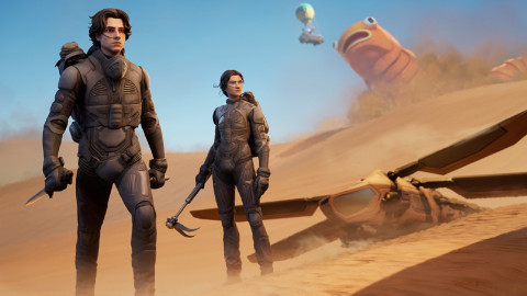 Paul Atreides y Chani llegan a las skins de Fortnite