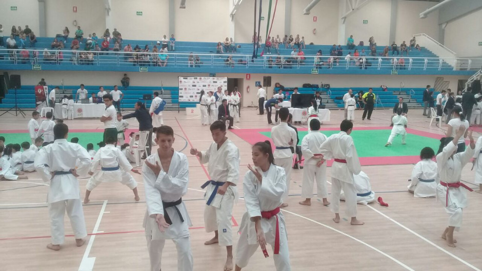 Realizan Campeonato Estatal de Karate 2017