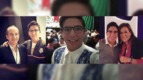 Hijo de Felipe Calderón causa alteración al orden público