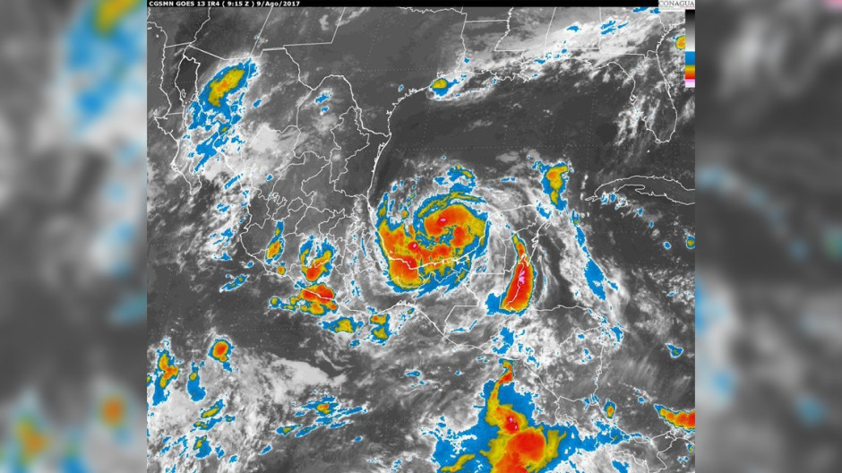 Tormentas extraordinarias para Veracruz y Puebla