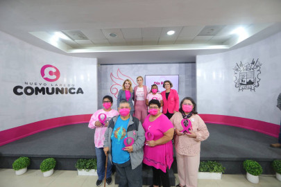 Encabeza Gobierno Municipal "Día Rosa" para sensibilizar sobre el Cáncer de Mama 