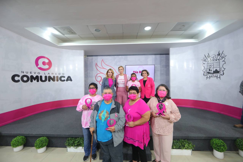 Encabeza Gobierno Municipal "Día Rosa" para sensibilizar sobre el Cáncer de Mama 