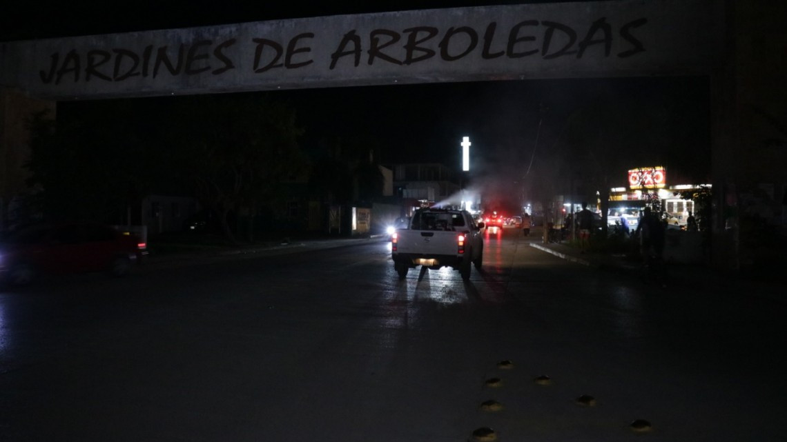 Refuerza labores de fumigación en Altamira